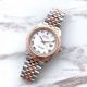 Knockoff Rolex Datejust II 41mm 2-Tone Rose gold White Roman Dial Watch (4)_th.jpg